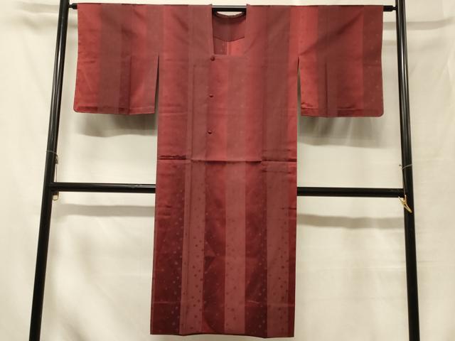 平和屋着物＃道行コート　雨コート　単衣　舞桜間道　ロング丈　正絹　逸品　未使用　CABF1549in