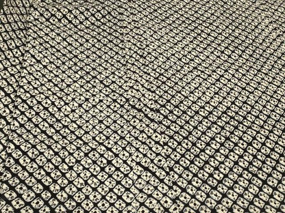 平和屋着物＃羽織　総絞り　鹿の子文様　正絹　逸品　CABF1551in