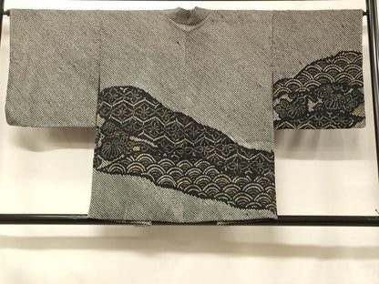 平和屋着物＃羽織　総絞り　吉祥花文　正絹　逸品　未使用　CABF1561in