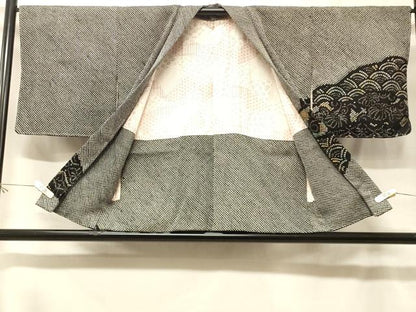 平和屋着物＃羽織　総絞り　吉祥花文　正絹　逸品　未使用　CABF1561in