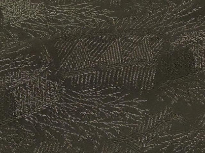 平和屋着物＃羽織　寿光織　竹垣文　黒地　銀糸　正絹　逸品　CABF1566in