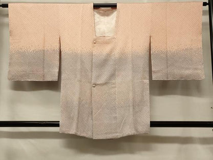 平和屋着物＃道行コート　総絞り　霞文　正絹　逸品　未使用　CABF1571in