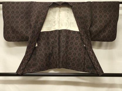 平和屋着物＃羽織　花丸文　正絹　逸品　未使用　CABF1587in
