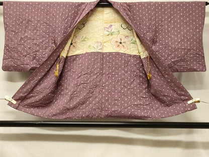 平和屋着物＃羽織　絞り　麻の葉文　正絹　逸品　CABF1597in