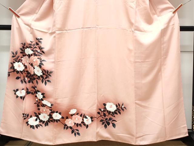 平和屋着物●訪問着　絞り　風景草花文　暈し染め　正絹　逸品　AABF2971cs 平和屋着物□訪問着 刺繍 絞り 草花文 正絹 逸品 未使用 CABG6429xe