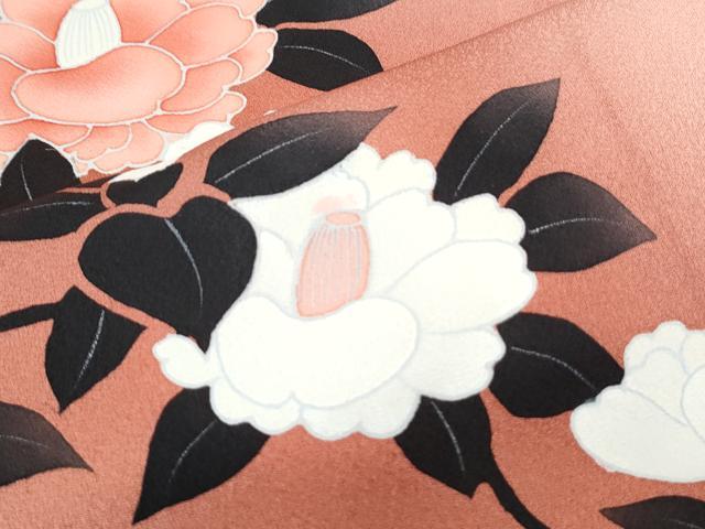 平和屋着物■訪問着　草花文　暈し染め　正絹　逸品　CABF1688th