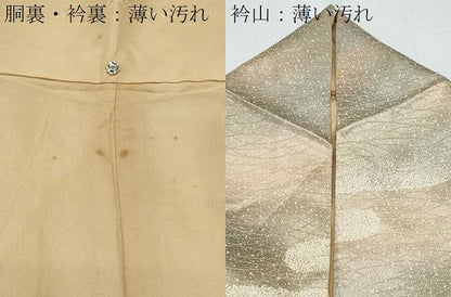 平和屋着物■上質な小紋 エ霞文 暈し染め 正絹 逸品 CABF1700th