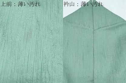 平和屋着物■上質な色無地 薄青色 正絹 逸品 CABF1706th