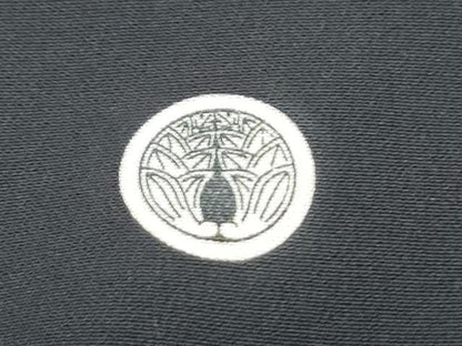 平和屋着物■豪華黒留袖 扇面風景花文 金彩 正絹 逸品 CABF1717th