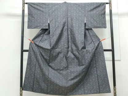 平和屋着物■本場大島紬　吉祥文　正絹　逸品　CABF1726th