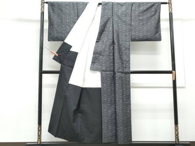 平和屋着物□本場大島紬 吉祥文 正絹 逸品 CABF1726th