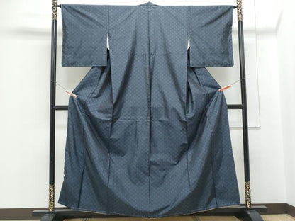 平和屋着物■本場大島紬　菱文　正絹　逸品　CABF1728th