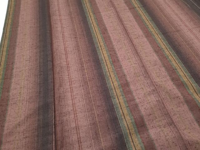 平和屋着物■上質な紬　間道　正絹　逸品　CABF1729th