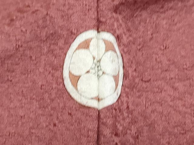 平和屋着物■上質な色無地　長春色　正絹　逸品　CABF1734th