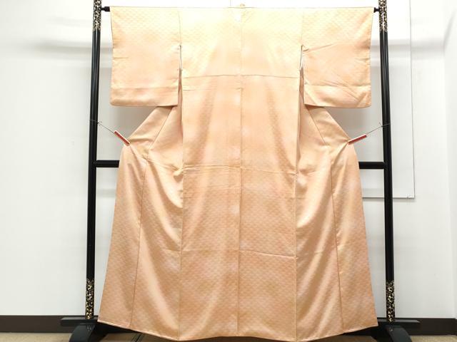 平和屋着物■上質な小紋　梅尽くし　暈し染め　正絹　逸品　CABF1736th