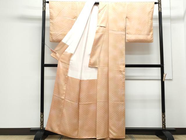 平和屋着物■上質な小紋　梅尽くし　暈し染め　正絹　逸品　CABF1736th