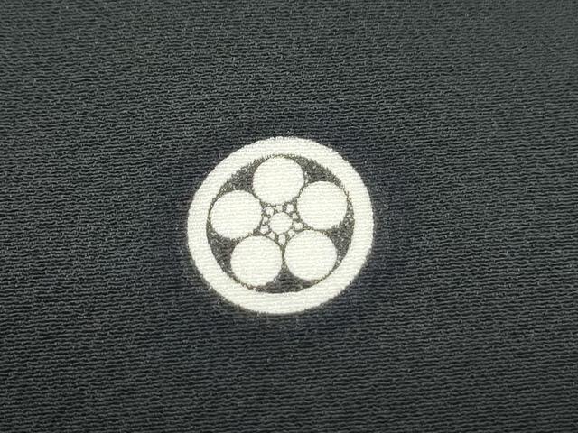 平和屋着物■豪華黒留袖 駒刺繍 笹竹文 金銀彩 正絹 逸品 CABF1743th