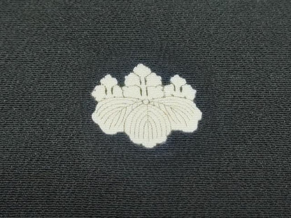 平和屋着物■豪華黒留袖 刺繍 鳳凰 金彩 正絹 逸品 CABF1747th