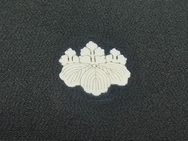 平和屋着物■豪華黒留袖 刺繍 鳳凰 金彩 正絹 逸品 CABF1747th
