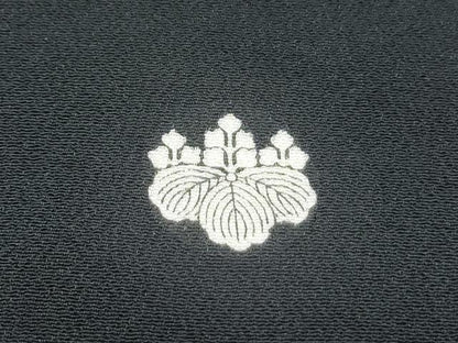 平和屋着物■豪華黒留袖 駒刺繍 花車文 金彩 正絹 逸品 CABF1748th