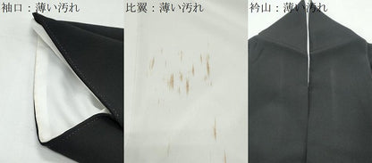 平和屋着物■豪華黒留袖 作家物 手描き エ霞風景文 金彩 正絹 逸品 CABF1752th