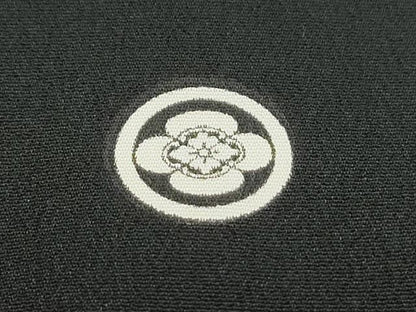 平和屋着物■豪華黒留袖 駒刺繍 松竹梅 正絹 逸品 CABF1753th
