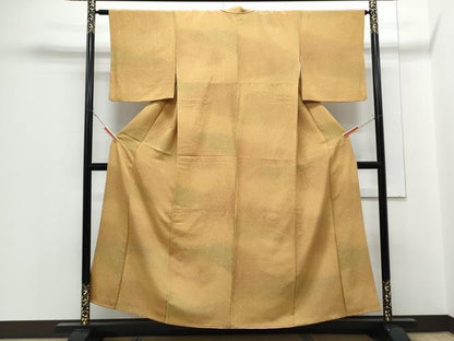 平和屋着物■上質な小紋 霞文 暈し染め 正絹 逸品 CABF1766th