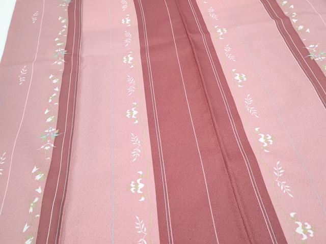 平和屋着物■小紋　花鳥間道　洗える着物　CABF1784th
