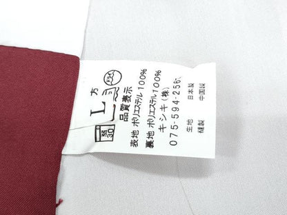 平和屋着物■小紋　花鳥間道　洗える着物　CABF1784th