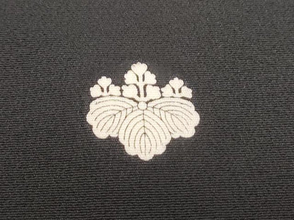 平和屋着物■豪華黒留袖　流水花文　暈し染め　金彩　正絹　逸品　CABF1801th