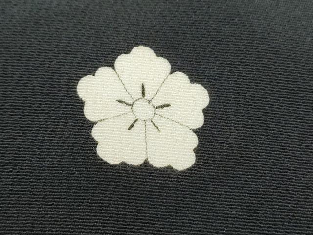 平和屋着物■豪華黒留袖　駒刺繍　熨斗花文　金彩　正絹　逸品　CABF1820th
