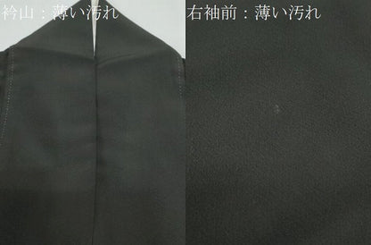 平和屋着物■豪華黒留袖　御所車風景文　金彩　正絹　逸品　CABF1822th