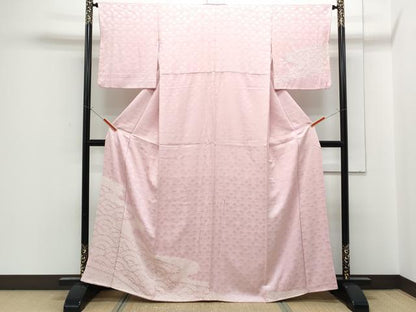 平和屋着物■訪問着　絞り　流水文　正絹　逸品　CABF1845th