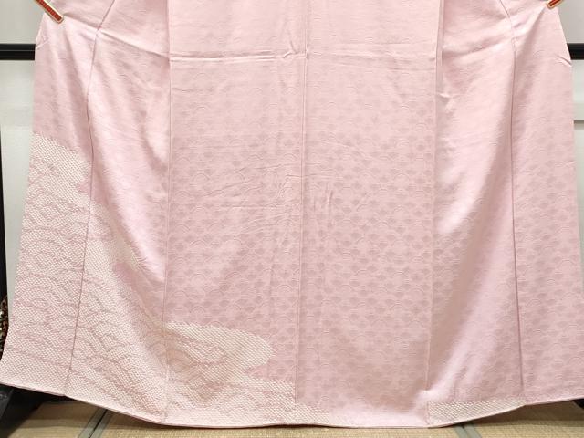 平和屋着物■訪問着　絞り　流水文　正絹　逸品　CABF1845th