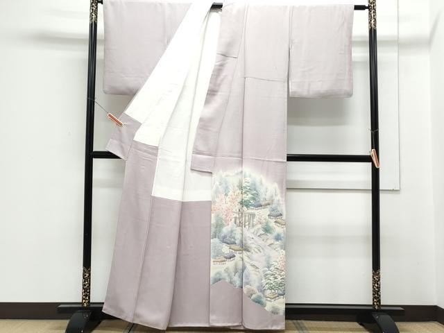平和屋着物■豪華色留袖　作家物　人物風景文　暈し染め　正絹　逸品　CABF1847th