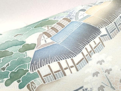平和屋着物■豪華色留袖　作家物　人物風景文　暈し染め　正絹　逸品　CABF1847th