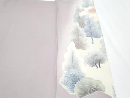 平和屋着物■豪華色留袖　作家物　人物風景文　暈し染め　正絹　逸品　CABF1847th