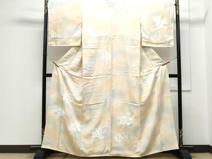 平和屋着物■中国三大刺繍　相良刺繍　訪問着　紫陽花　暈し染め　正絹　逸品　CABF1860th