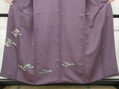 平和屋着物■訪問着　エ霞文　正絹　逸品　CABF1865th