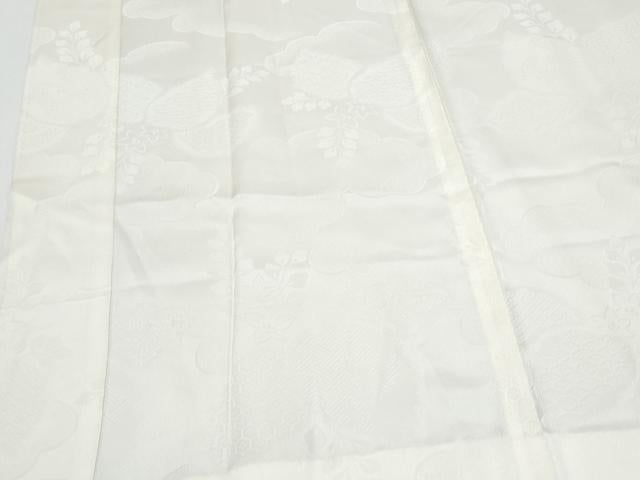 平和屋着物■長襦袢　無双仕立て　雲取り花地紋　洗える着物　CABF1875th