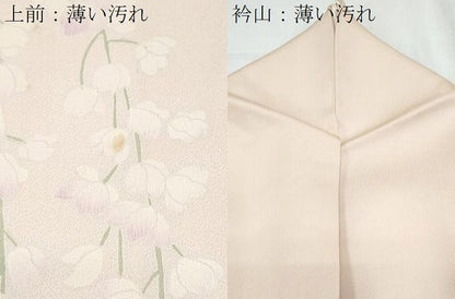 平和屋着物■訪問着　枝垂れ花文　正絹　逸品　CABF1881th