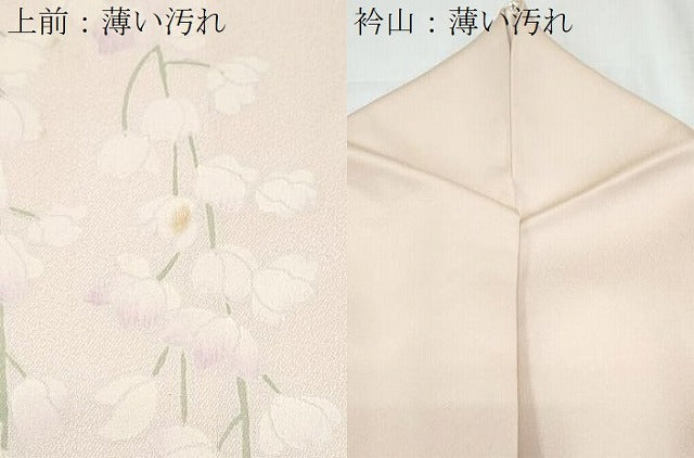 平和屋着物■訪問着　枝垂れ花文　正絹　逸品　CABF1881th