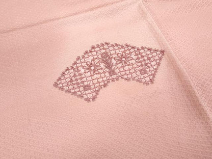 平和屋着物■訪問着　総刺繍　地紙文　暈し染め　正絹　逸品　CABF1885th