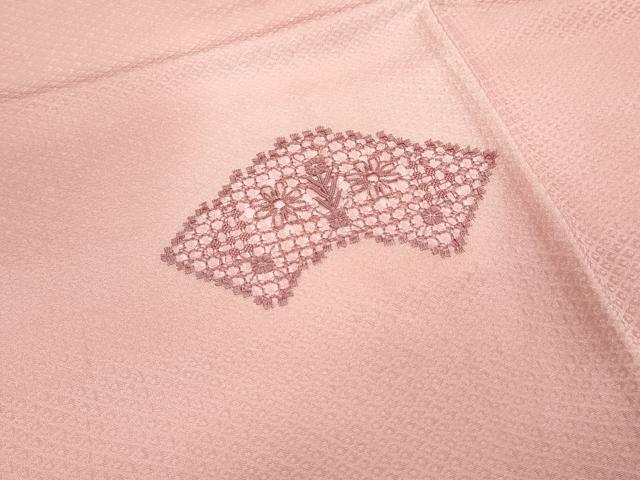 平和屋着物■訪問着　総刺繍　地紙文　暈し染め　正絹　逸品　CABF1885th