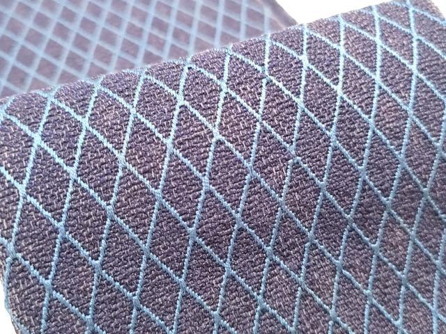平和屋着物◎男性 角帯 幾何学文様 正絹 逸品 CABF2022qe