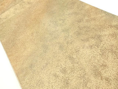 平和屋着物◎全通柄袋帯　砂子綴れ　霞文　金糸　正絹　逸品　CABF2160qe