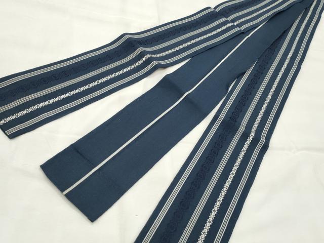 平和屋着物◎男性 角帯 献上 正絹 逸品 CABF2288qe