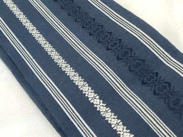 平和屋着物◎男性 角帯 献上 正絹 逸品 CABF2288qe