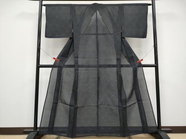 平和屋着物＊夏物 本場大島紬 夏大島 菱吉祥文 正絹 逸品 CABF2443tx