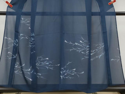 平和屋着物＊夏物 訪問着 絽 ろうけつ染 枝花文 正絹 逸品 CABF2445tx